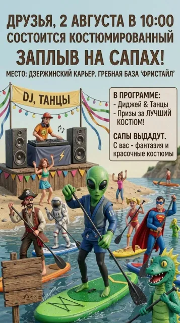 ФРИСТАЙЛ на сапах в Дзержинском