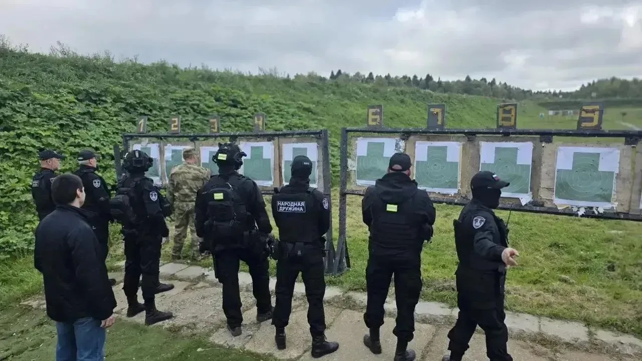 Народная дружина Люберец прошла учебно-полевые сборы на полигоне Росгвардии
