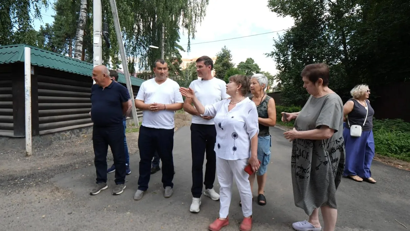 На Кировском проезде в Малаховке уложили 270 метров нового асфальта