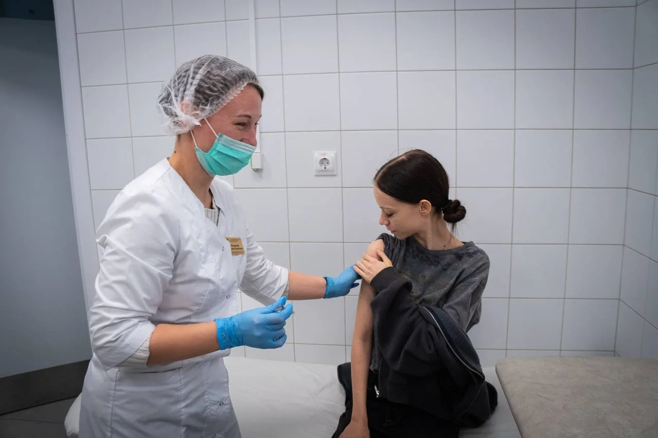 Бесплатная вакцинация детей от гриппа продолжается в Люберцах
