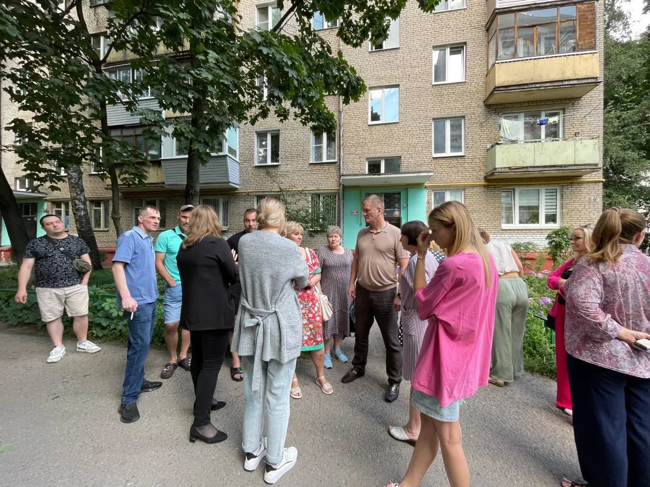 Дмитрий Дениско провел встречу с жителями Люберец по вопросу отсутствия газа в квартирах