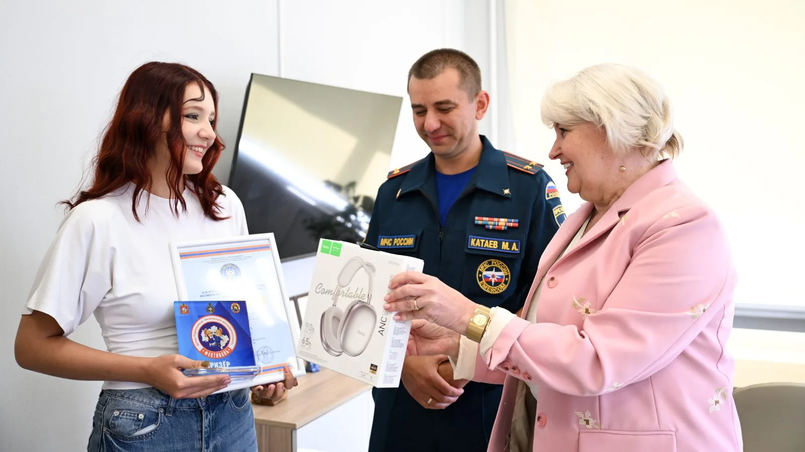 Школьница и педагог из Люберец стали дипломантами всероссийского фестиваля «Звезда спасения»