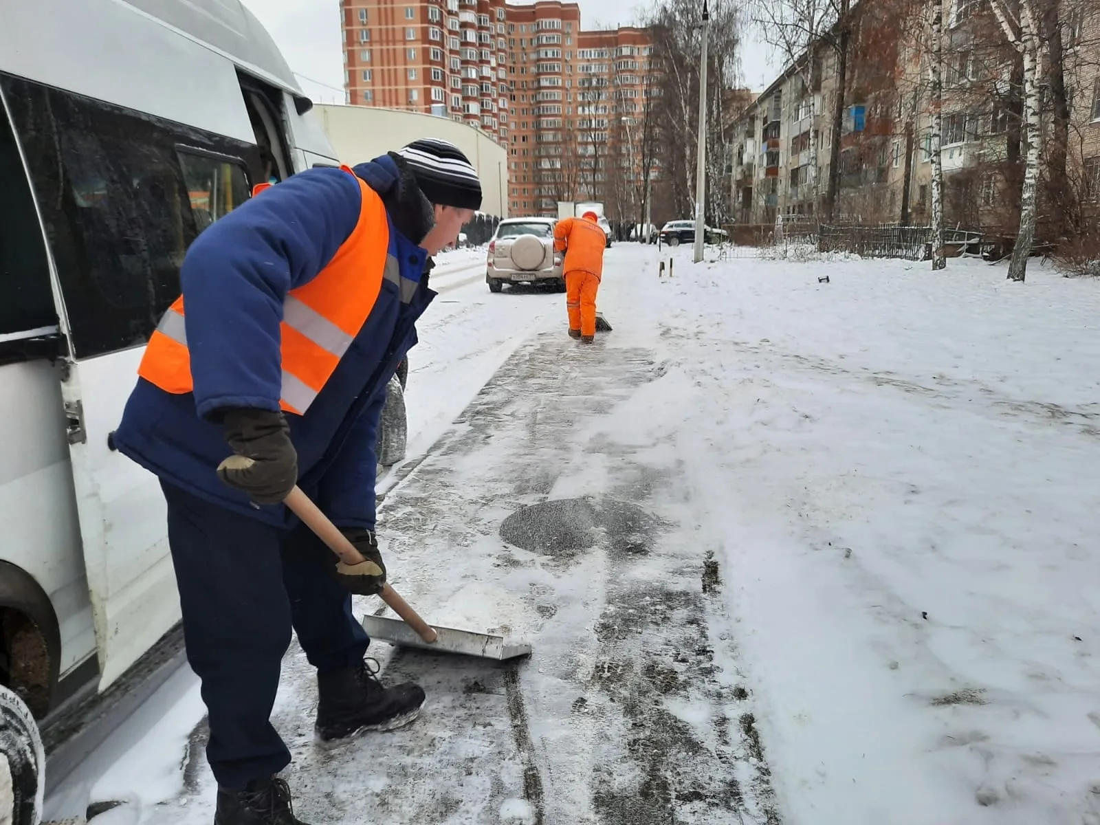 В Люберцах проводят круглосуточный мониторинг дорожной обстановки