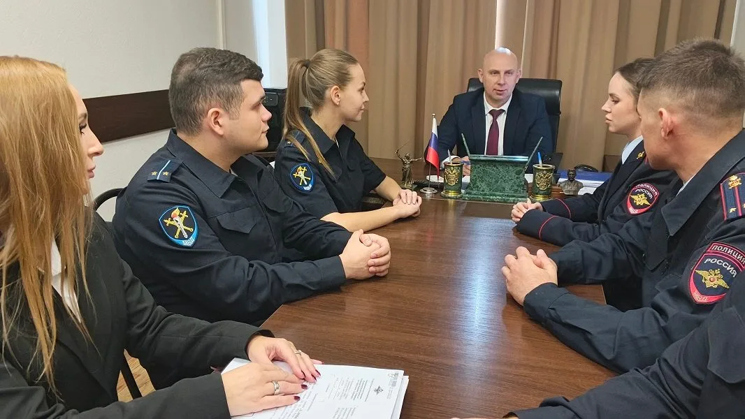 Встреча с выпускниками Московского университета МВД России им. В.Я. Кикотя состоялась в МУ МВД России «Люберецкое»