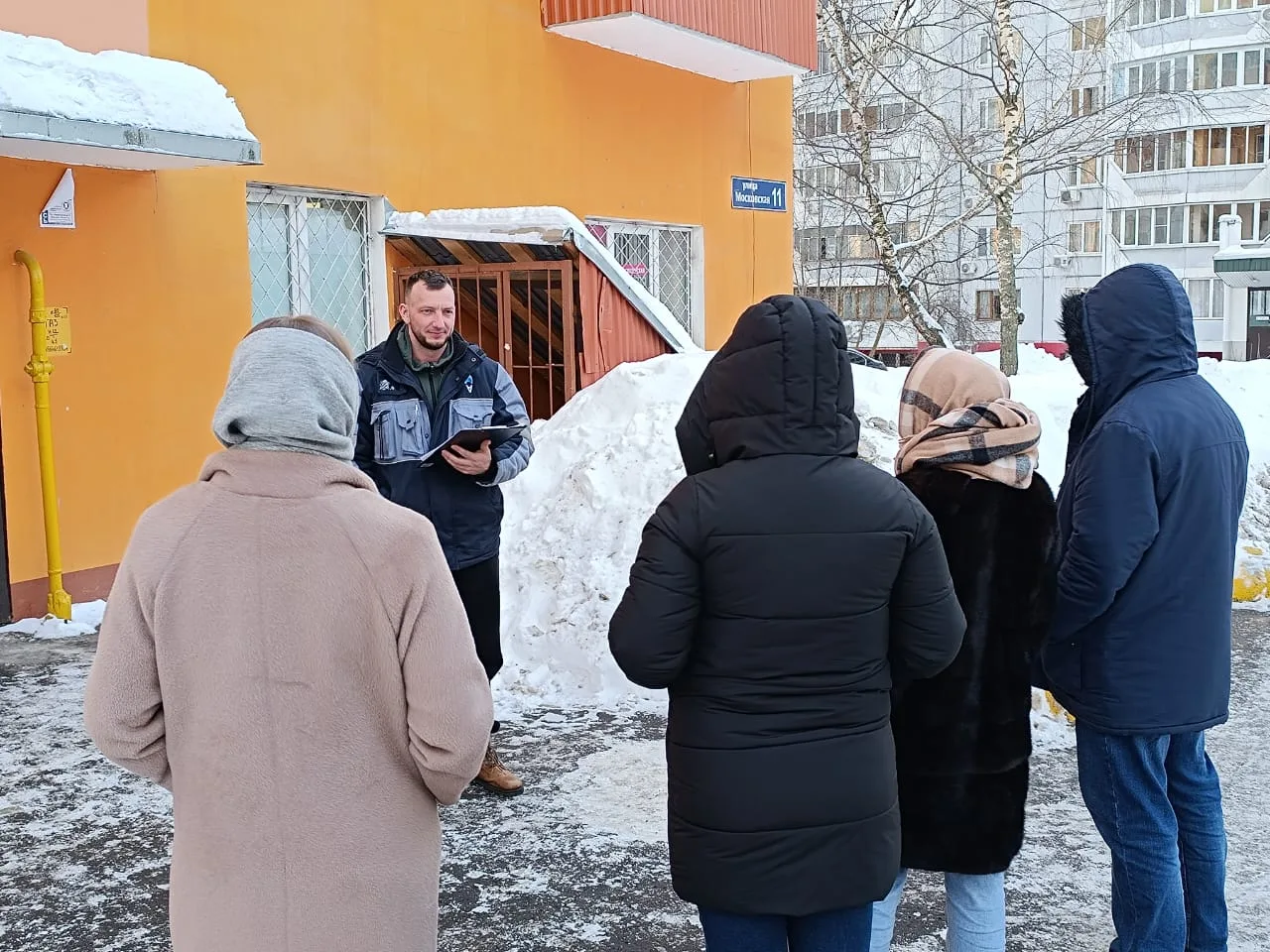 Газовые участковые Мособлгаза ответят на вопросы жителей Люберец
