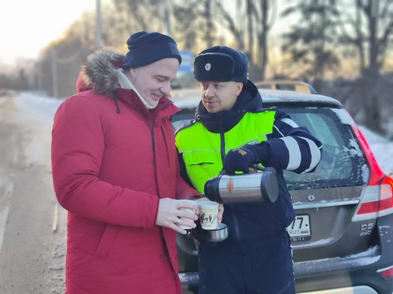 Жителей Люберец призвали быть внимательными на дорогах в условиях низких температур