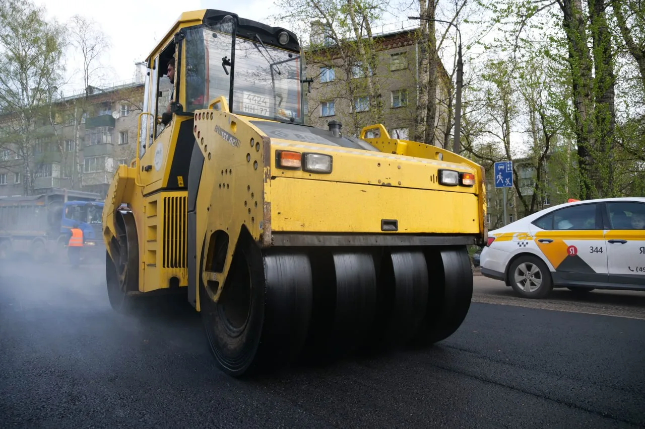 Четыре участка автомобильных дорог отремонтировали в Люберцах с начала сезона