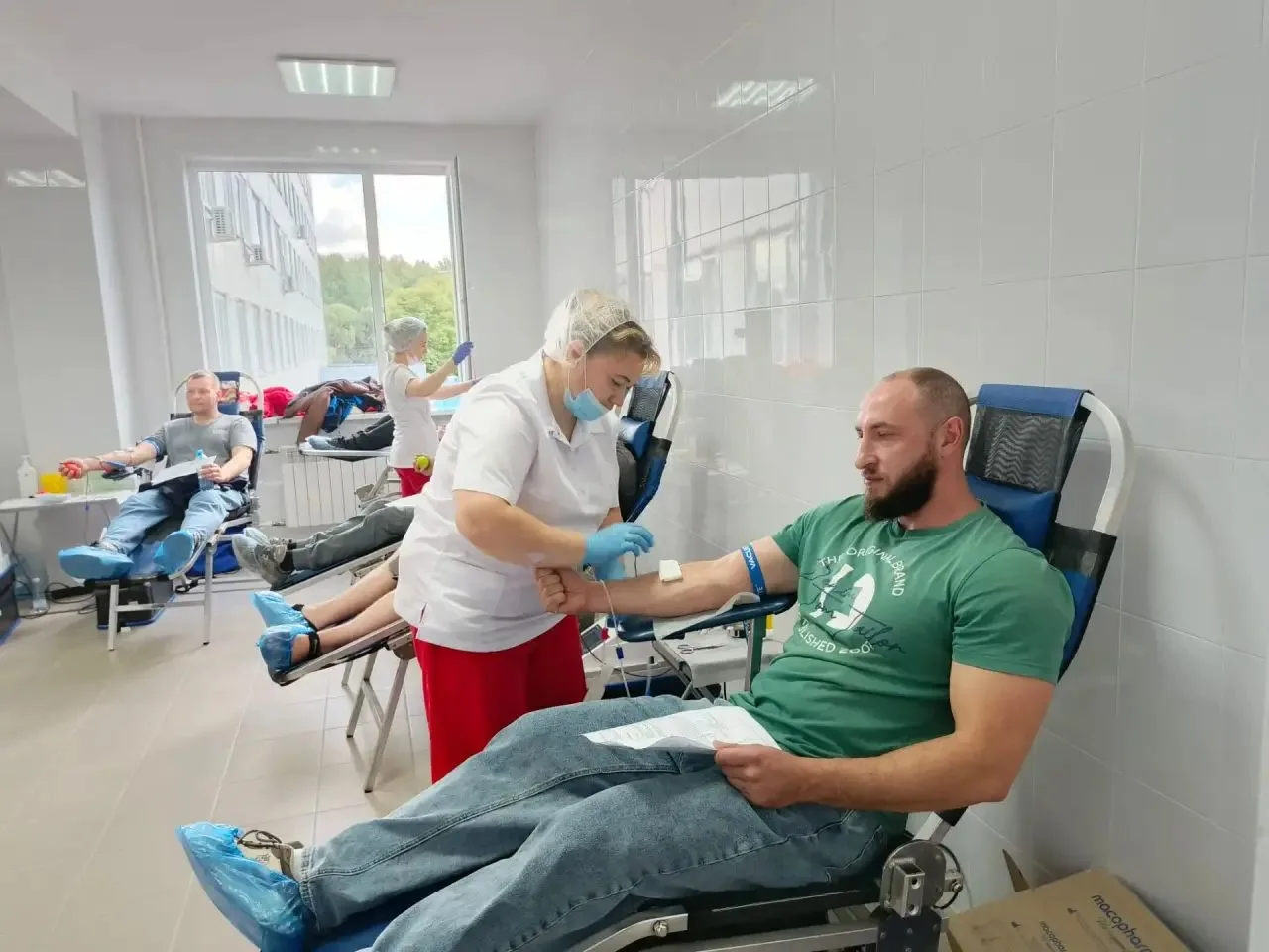 Более ста человек приняли участие в Дне донора крови в Дзержинском городского округа Люберцы