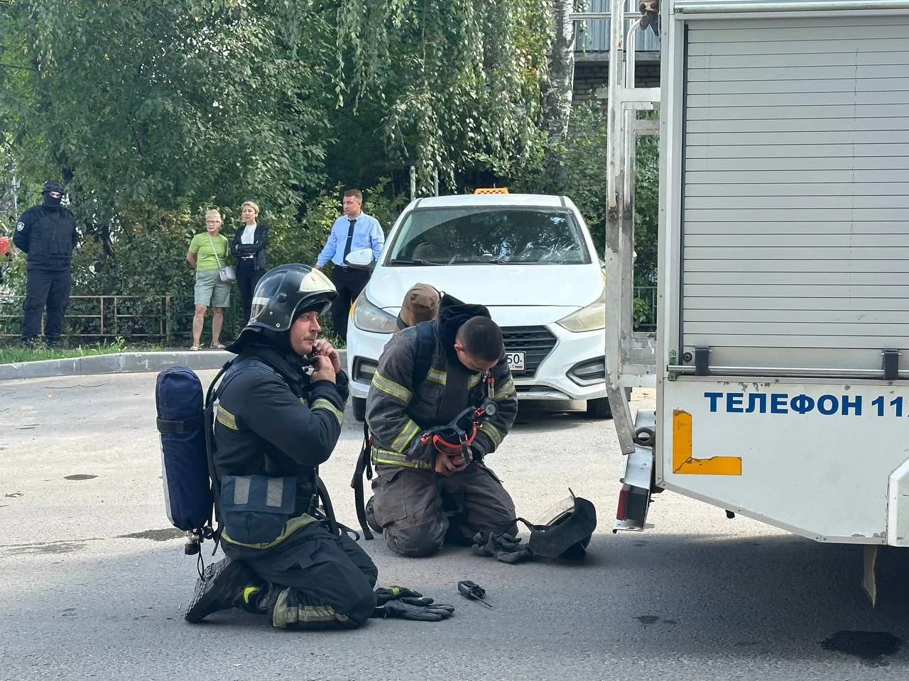 Учения экстренных служб по ликвидации последствий взрыва газа прошли в поселке Люберец