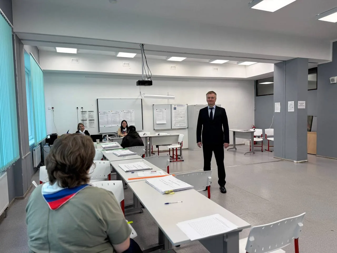 Депутаты посетили избирательные участки в Люберцах