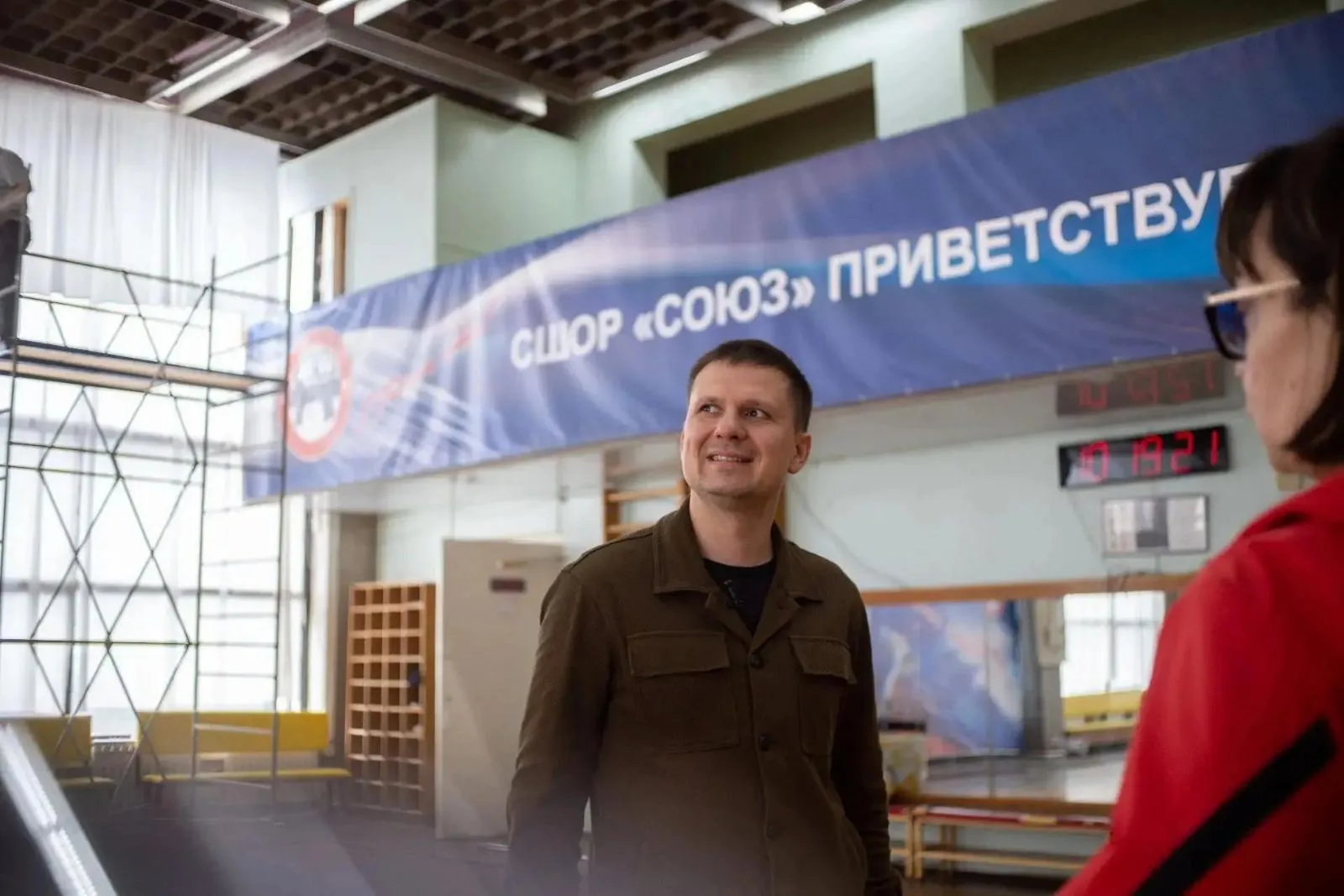 Спортшколу «Союз» ремонтируют в Дзержинском