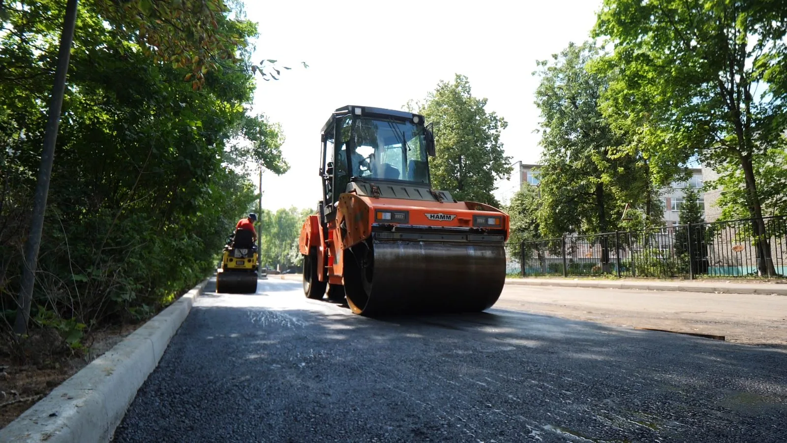 Еще на одной улице в Люберцах завершается ремонт дорожного полотна