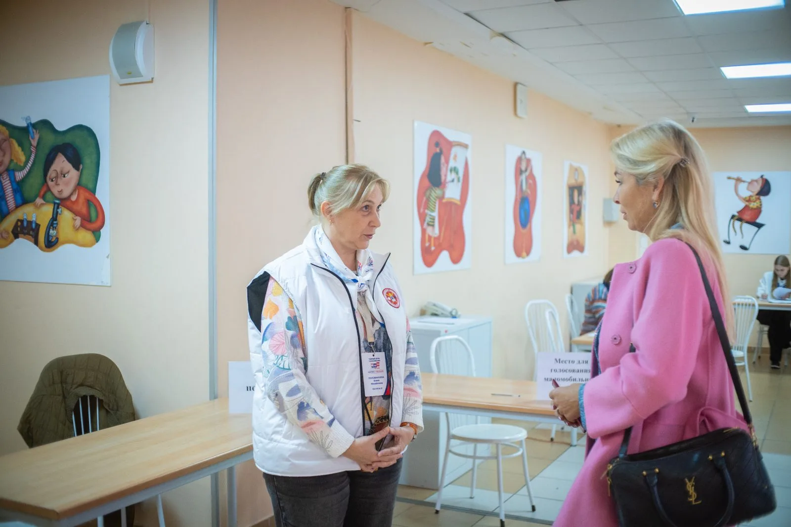 Депутаты посетили избирательные участки в Люберцах