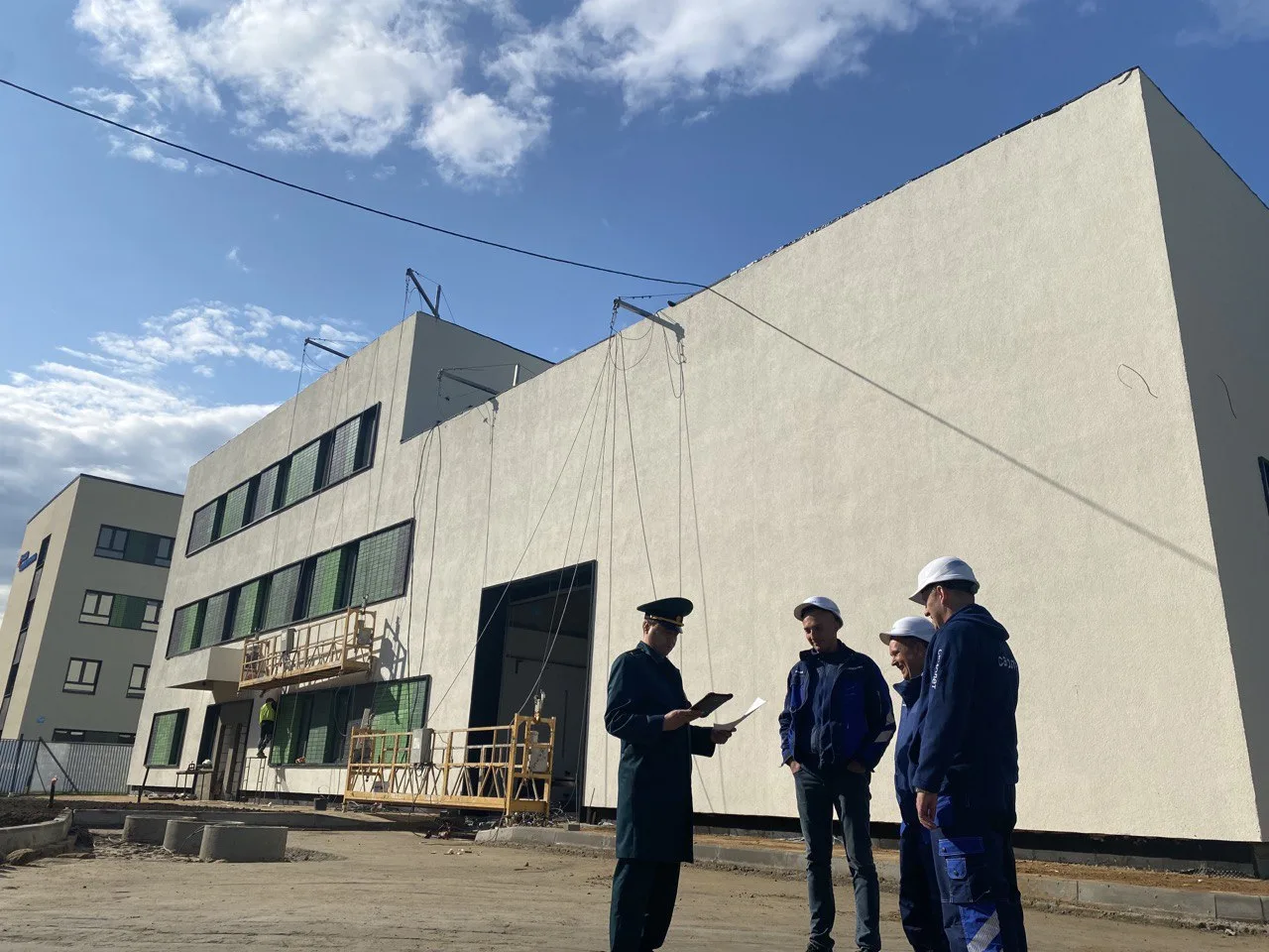 До конца лета в новом ЖК в Люберцах достроят станцию скорой помощи