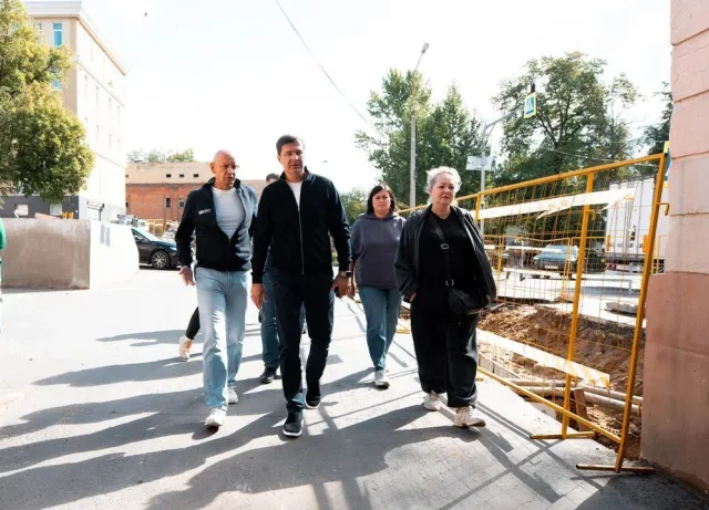 Капитальный ремонт теплосети протяженностью почти 1,8 км завершается в Дзержинском