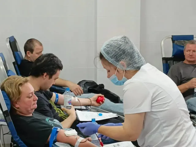 Более ста человек приняли участие в Дне донора крови в Дзержинском городского округа Люберцы