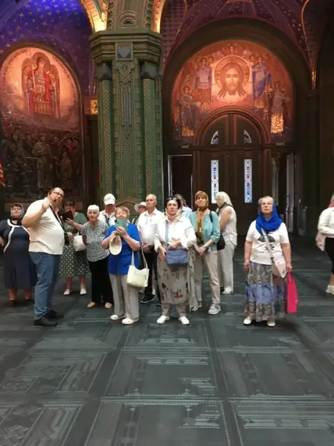 Люберецкие долголеты посетили парк «Патриот»