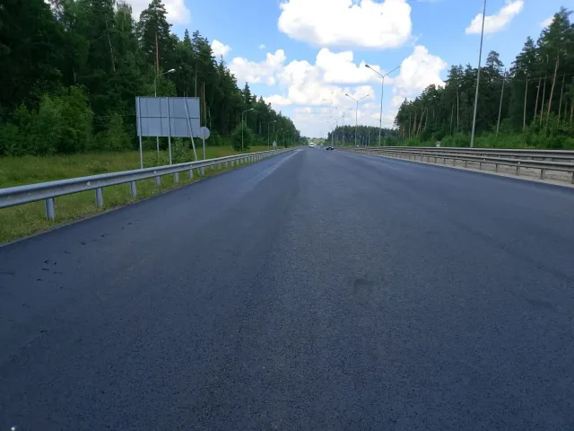 Более 2 км региональных дорог отремонтировали в Люберцах в летний период