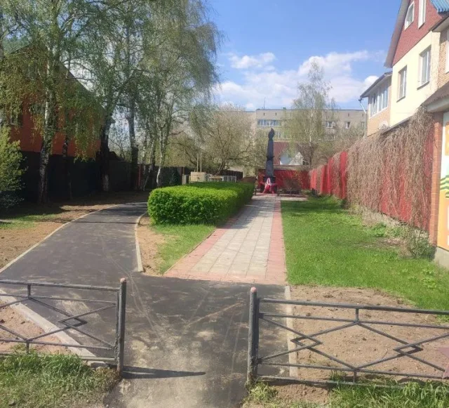Обустройство «народной тропы» к Обелиску Воинской Славы завершили в поселке Малаховка
