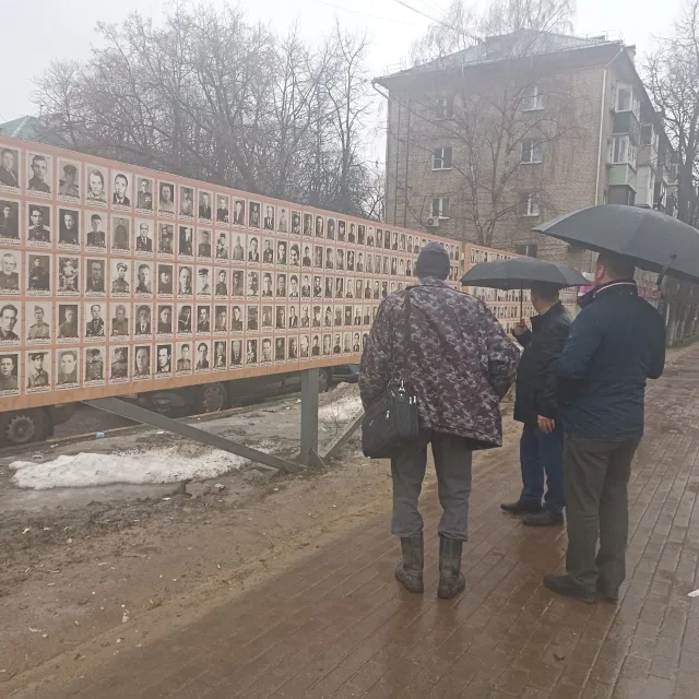 В поселке Люберец начались работы по изготовлению нового мемориального стенда героям ВОВ