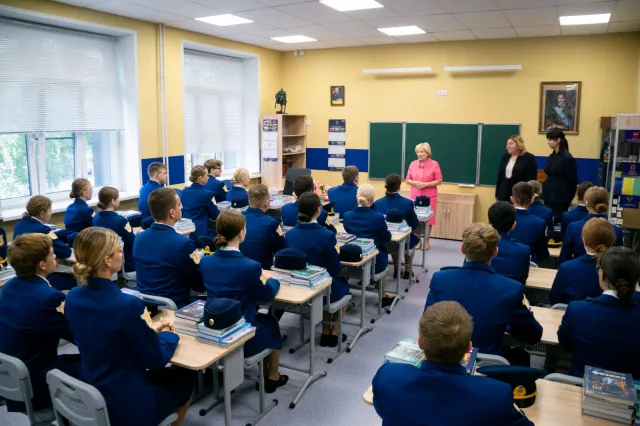 Первый прокурорский класс открыли в Люберцах 1 сентября