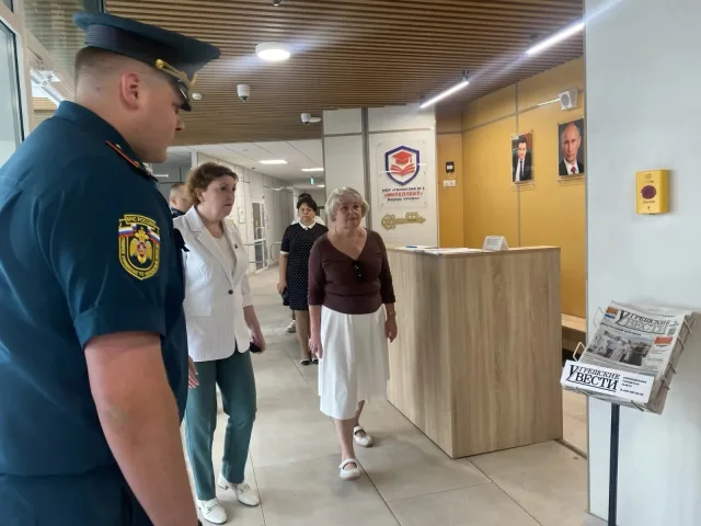 Межведомственная комиссия оценила готовность в новому учебному году корпусов гимназии №5 в Дзержинском городского округа Люберцы