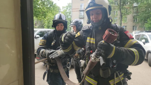 Масштабную противопожарную тренировку провели в Центральной поликлинике Люберец