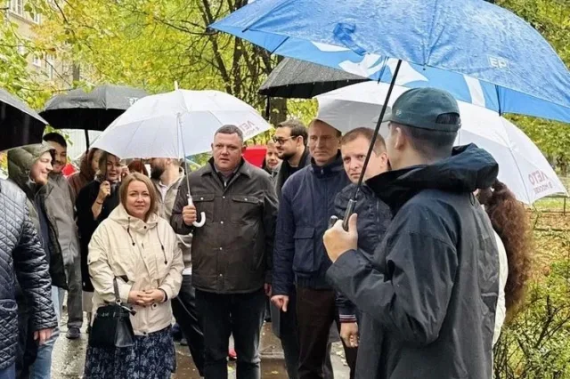 Представители «Единой России» проверили ход капремонта МКД в Люберцах