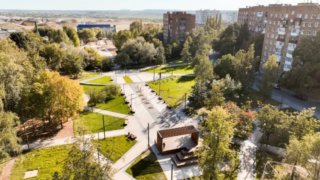 «Единая Россия» помогает менять городскую среду Люберец: за три года в округе благоустроили 20 парков и скверов