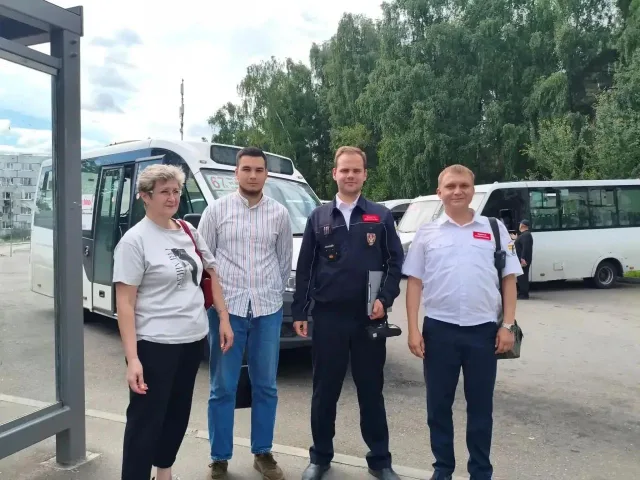 Правила перевозки пассажиров проверили в Люберцах во время рейда