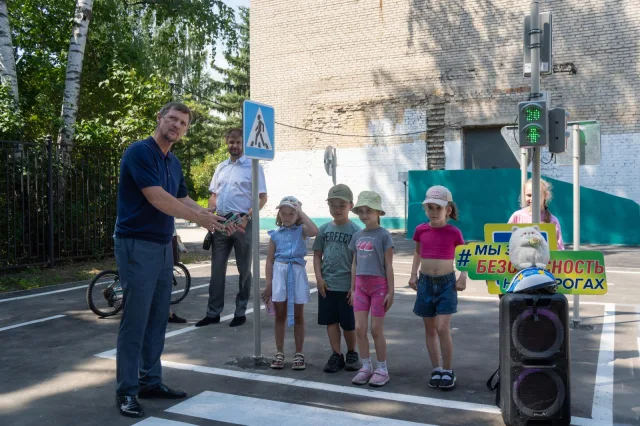 Партийцы провели в Люберцах урок дорожной безопасности в новом автогородке