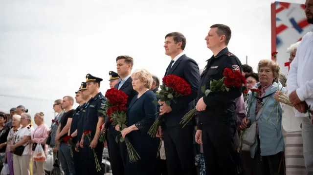 В Люберцах память погибших в годы Великой Отечественной войны почтили минутой молчания
