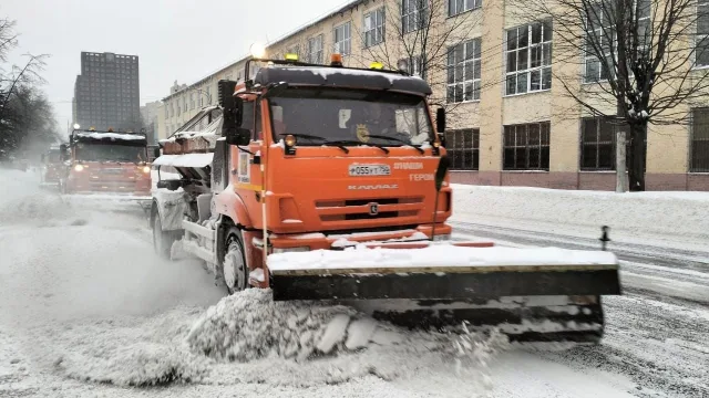 В Люберцах с дорог за зиму вывезли более 170 тысяч кубометров снега