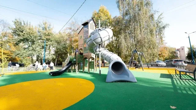 17 детских площадок модернизировали в Люберцах в 2026 году