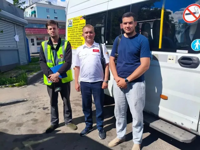 Правила перевозки пассажиров проверили в Люберцах во время рейда