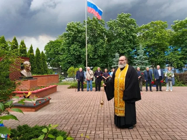 Полицейские в Люберцах присоединились к акции «Свеча памяти»