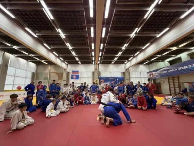 Мастер-класс по дзюдо с победителем Первенства России прошёл в СШОР «Союз» городского округа Люберцы