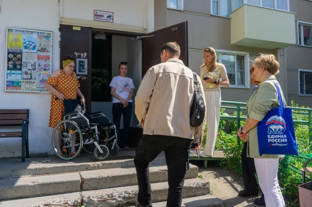 Партийцы провели мониторинг доступной среды в Люберцах