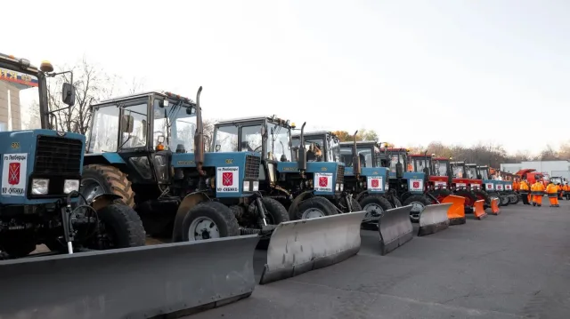 Около 60 единиц техники пополнили автопарк предприятий Люберец перед зимним сезоном