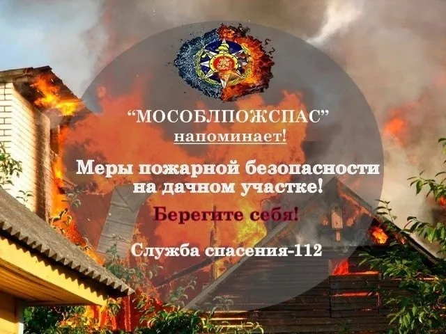 Дачникам Люберец напомнили меры безопасности при сжигании сухой травы и веток