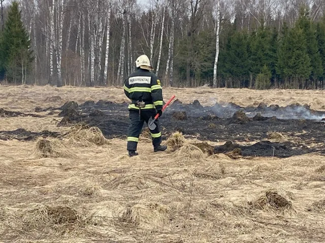 Жителям Люберец напомнили о пожароопасном периоде в регионе