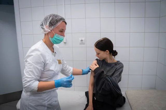 Бесплатная вакцинация детей от гриппа продолжается в Люберцах