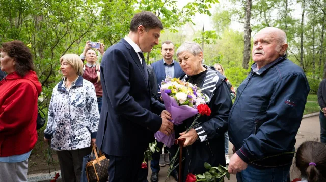 Мемориальную доску герою СВО открыли в Люберцах