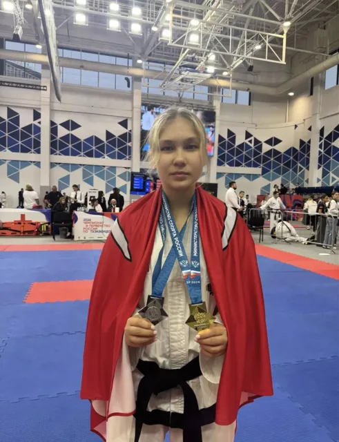 Девять медалей завоевали люберецкие спортсмены на Чемпионате и первенстве России по тхэквондо МФТ