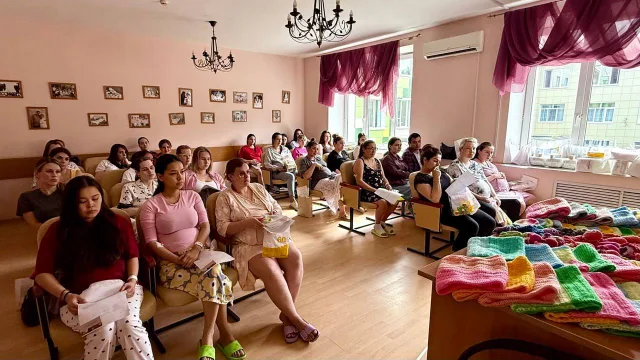 В Люберецком роддоме будущим мамам рассказали о подготовке к родам