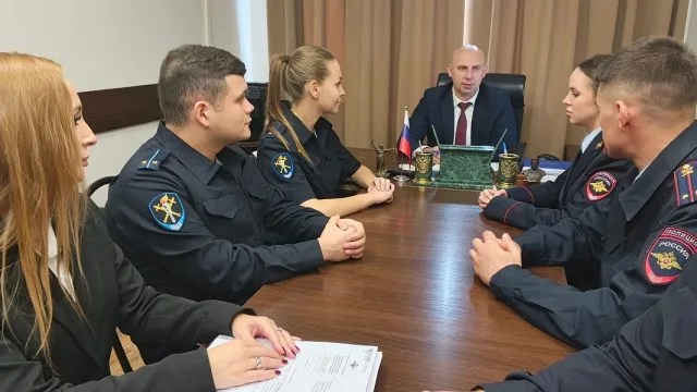 Встреча с выпускниками Московского университета МВД России им. В.Я. Кикотя состоялась в МУ МВД России «Люберецкое»