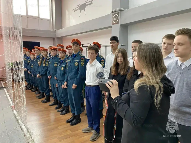 Студенты люберецкого техникума имени Ю.А. Гагарина представили уникальный проект по борьбе с огнем в жилом секторе