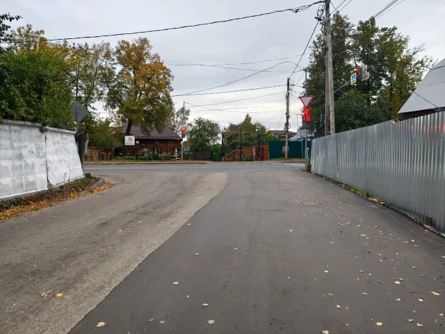 Укладку асфальтобетонного покрытия завершили на Пехорском проезде в Малаховке