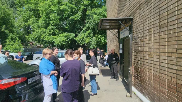 Масштабную противопожарную тренировку провели в Центральной поликлинике Люберец