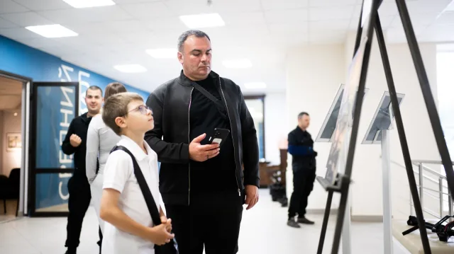 Выставка картин ветерана СВО открылась в Люберцах